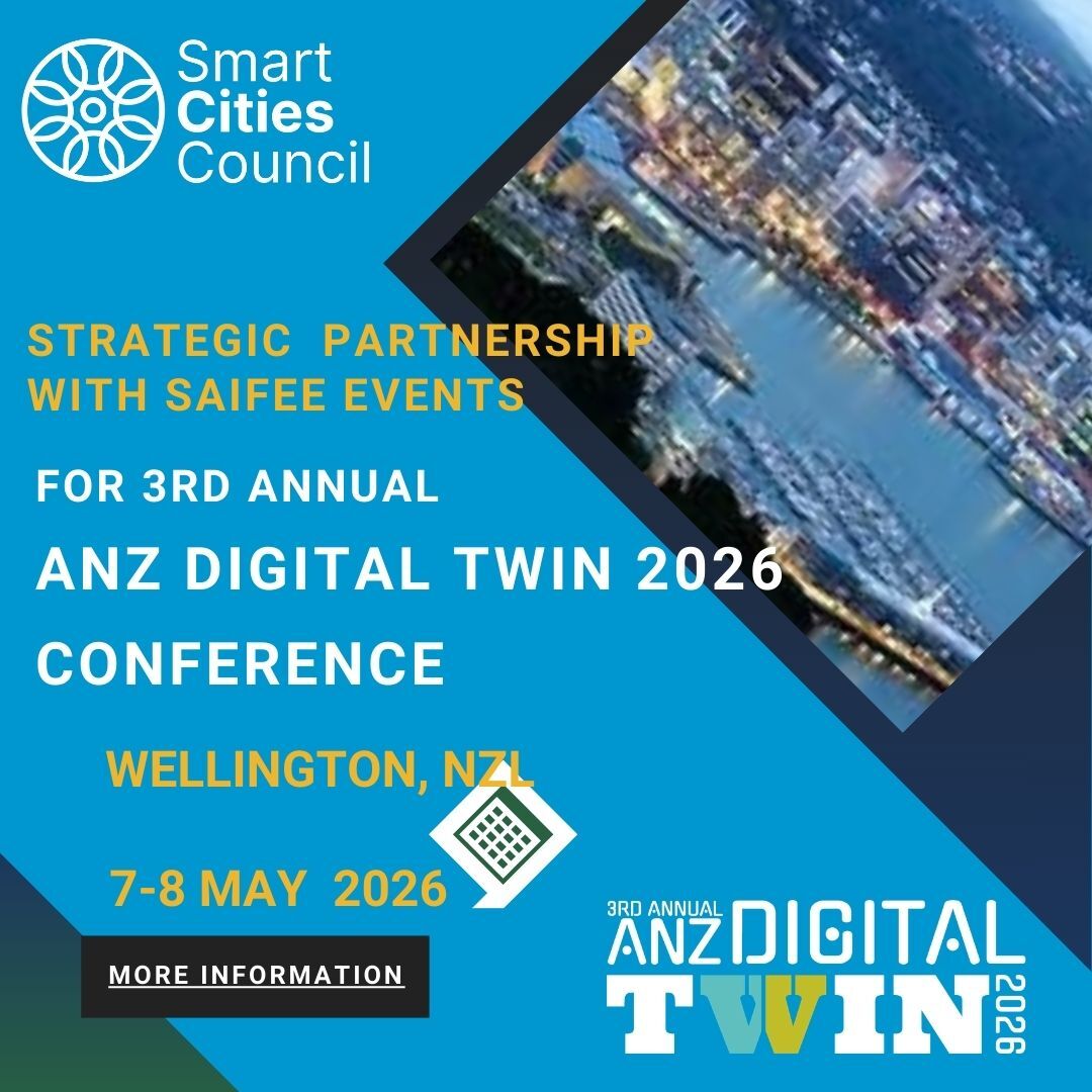 Smart Cities Council Partners with Saifee Events for the 3rd ANZ Digital Twin 2026